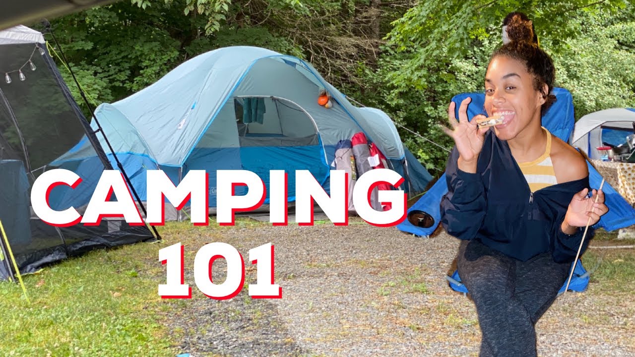 How TO GO CAMPING (Scariest Prank, How to DIY HYDRO DIP Shoes, FOOD, laughter & more) - YouTube