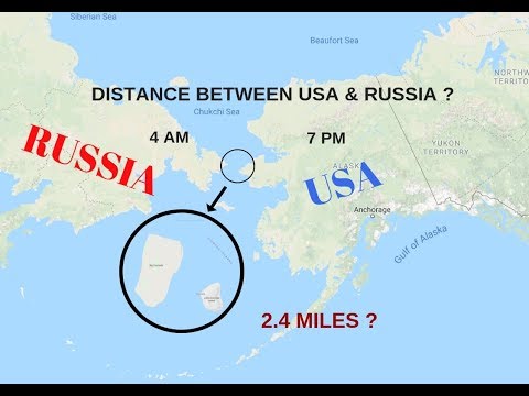 CAN YOU SEE RUSSIA FROM USA? Diomede Islands hqdefault