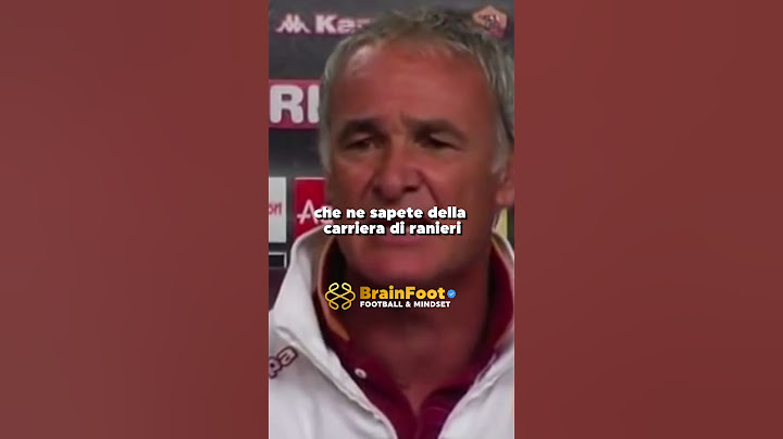 IL DISCORSO da BRIVIDI di RANIERI contro i GIORNALISTI ITALIANI🔥⚽️