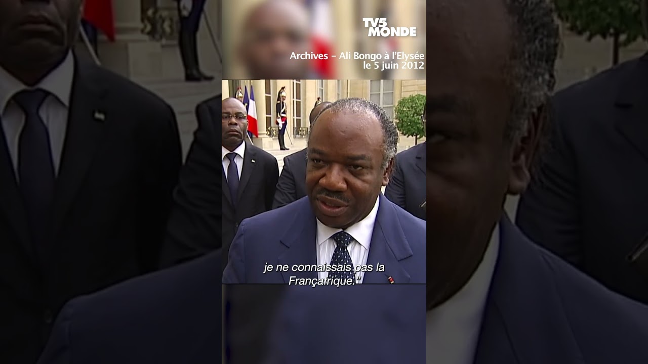 Ali Bongo, président du Gabon et fils d'Omar Bongo.mp4