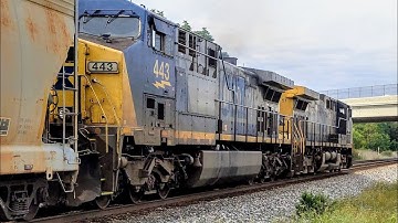 CSX Empty Ethanol K679 - Two YN2 AC4400CW