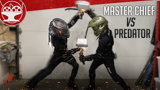 Master Chief VS Predator (ARMOR TESTING)