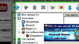 Как скачать видео с Youtube с помощью Download Master Как скачать видео с Youtube с помощью Download Master