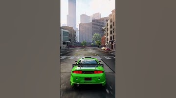 NFS Unbound Vs FH5 Fast And Furious Eclipse #shorts