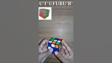 Advence F2L algorithm #21 / Cubing King / #SHORT