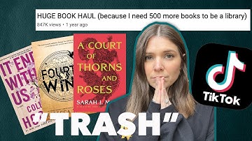 yes yes TikTok is ruining reading, we get it already