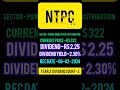#dividend #stock #share #finance #trading I am not SBI registerd educational purpose only