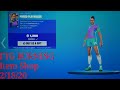 SOCCER SKINS ARE BACK! Fortnite Item Shop 2/17/20