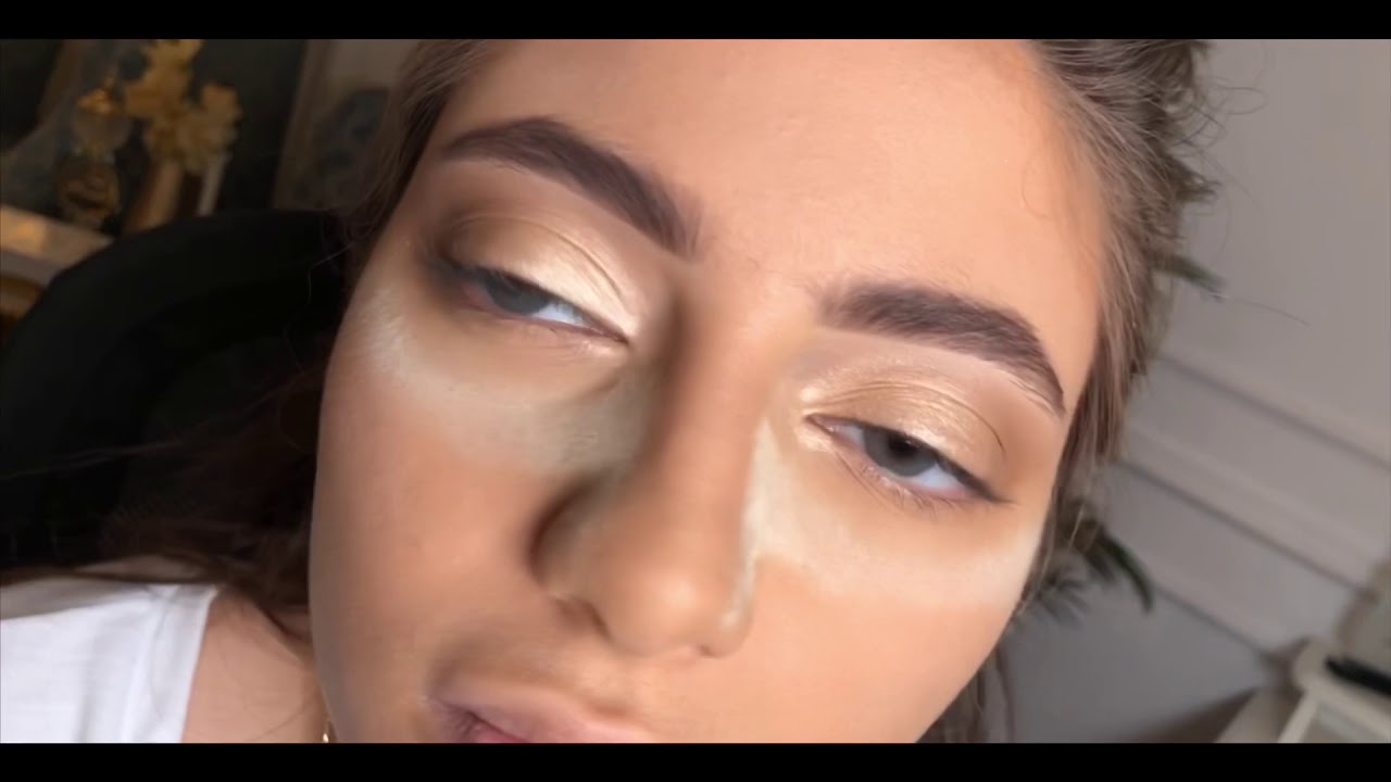 مكياج فخم بخطوات بسيطه 😍 ناهد العمودي