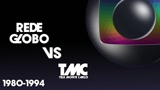 Vinheta Rede Globo Vs Tele Monte Carlo/TMC 1980-1994