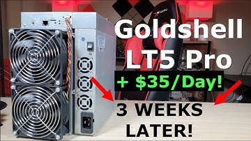 Goldshell LT5 Pro - Performance After 3 Weeks