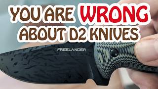 Myth Busted! 🔪 D2 Steel Survival Knife Review (The Truth About D2)