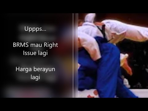 Uppps...BRMS mau Right Issue lagi..perlu ditiinjau