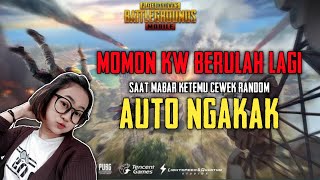 MOMON KW GOMBALIN CEWEK RANDOM | PUBG MOBILE INDONESIA
