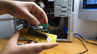 How to use or test laptop RAM memory in a desktop PC