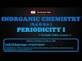 📘PERIODICITY I | PERIODIC TABLE | LESSON 1