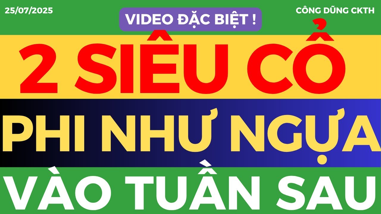 ✂️ TOP CỔ PHIẾU CỰC MẠNH TUẦN SAU CHẠY