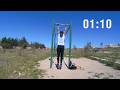 DEAD HANG HOLD / 1 MINUTE 10 SECONDS