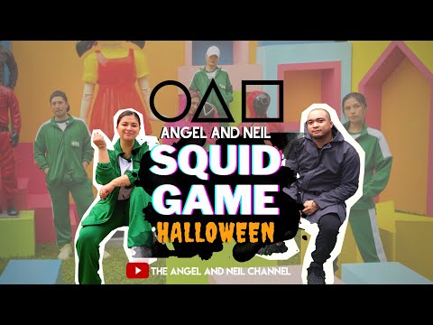 Angel and Neil Squid Game Halloween | The Angel and Neil Channel