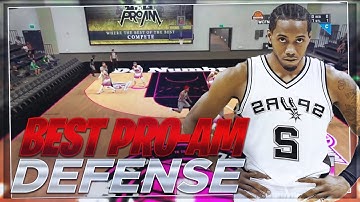 NBA 2K20 Tips: BEST Defense To Play In ProAm!! How To Get A Stop EVERY Time!