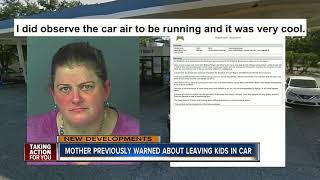 Mother charged with murder for leaving baby in hot car was in trouble before for leaving kids in car