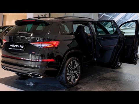 2023 Skoda Kodiaq RS - interior and Exterior Details (Sport Family SUV)