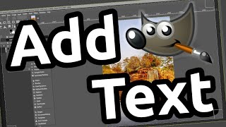 How To Add Text On Any Picture In Gimp - Text On Image screenshot 5