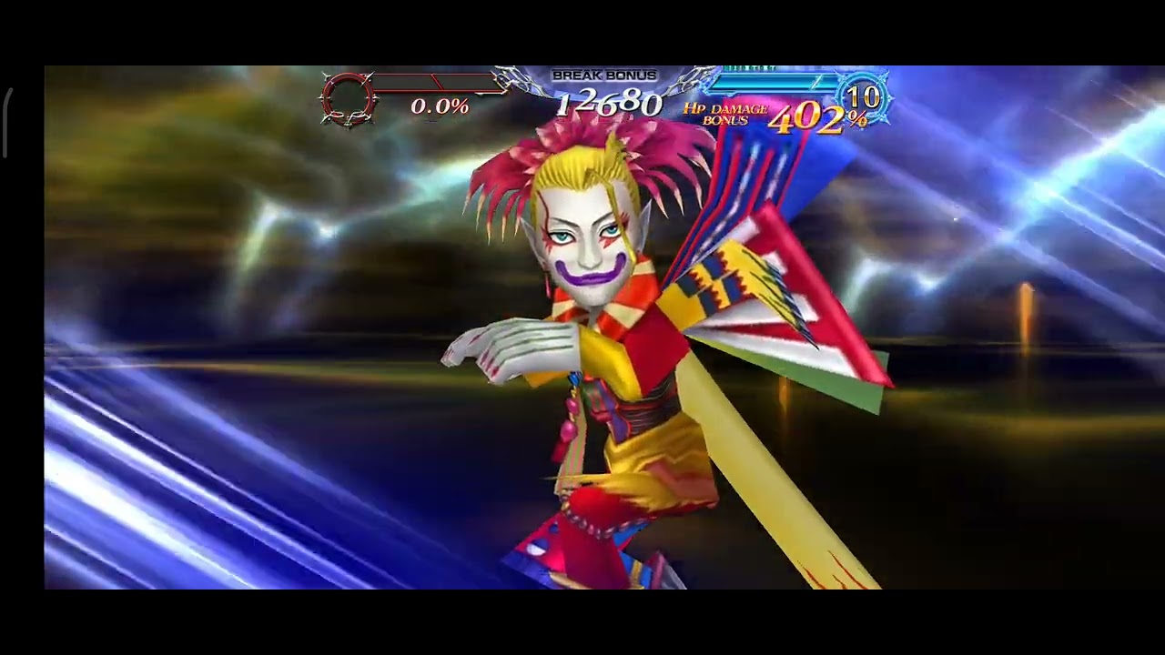 [DFFOO] ~ LVL 3 Crystal Quest ~ Quina+Setzer ~ Black Team ~ 550M BT Phase 🖤🖤🖤~ Lord Of The Swamp `