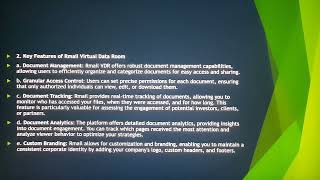 Rmail Virtual Data Room Reviews: A Comprehensive Assessment of Secure Data Management