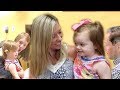 ONE YEAR OLD HEARS FOR THE FIRST TIME! Cochlear implant activation