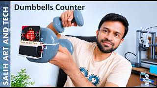 The dumbbells that count by themselves|Smart Dumbbells | Microbit 🤖💡 💪 