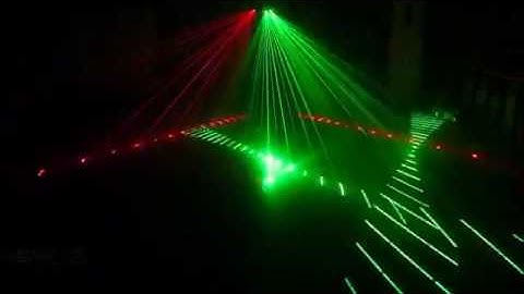 6 Lens Scan Laser Line Beam Stage Light