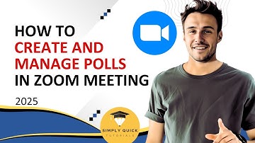 How to Create and Manage Polls in Zoom Meetings 2025