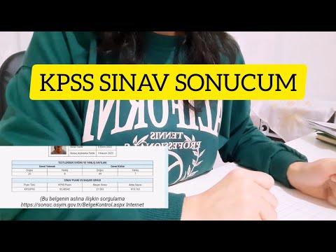 KPSS SONUCUM!!   2022 kpss önlisans sonuçları açıklandı