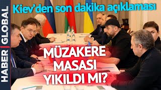 Rusya-Ukrayna Arasındaki Müzakere Masası Yıkıldı Mı? Kremlinden Son Dakika Açıklaması Geldi