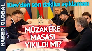 Rusya-Ukrayna Arasındaki Müzakere Masası Yıkıldı mı? Kremlin'den Son Dakika Açıklaması Geldi