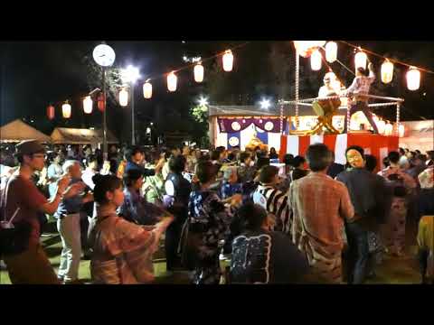 2019年港区・青山青葉公園盆踊り3日目⑳　マリと殿様