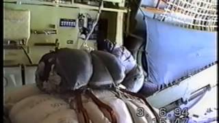 Десантирование груза с Ил-76 в Анголе