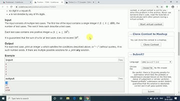 Codefores Global Round 7   problem 1326A solution