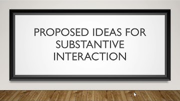 HOTT Substantive Interaction Online for the VLC