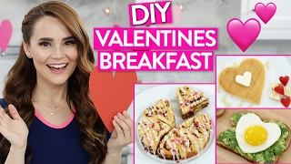 DIY VALENTINES DAY BREAKFAST IDEAS!