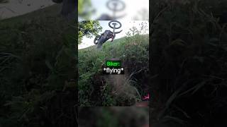 Biker Flying His Bike !😱