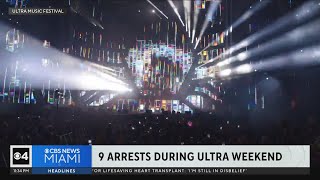 Ultra Music Festival wraps up in Miami with just 9 arrests over 3 days