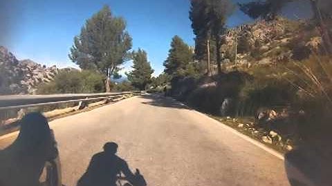 Sa Calobra descent in 14 min