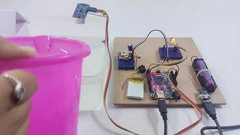 Flood monitoring system with SMS alert