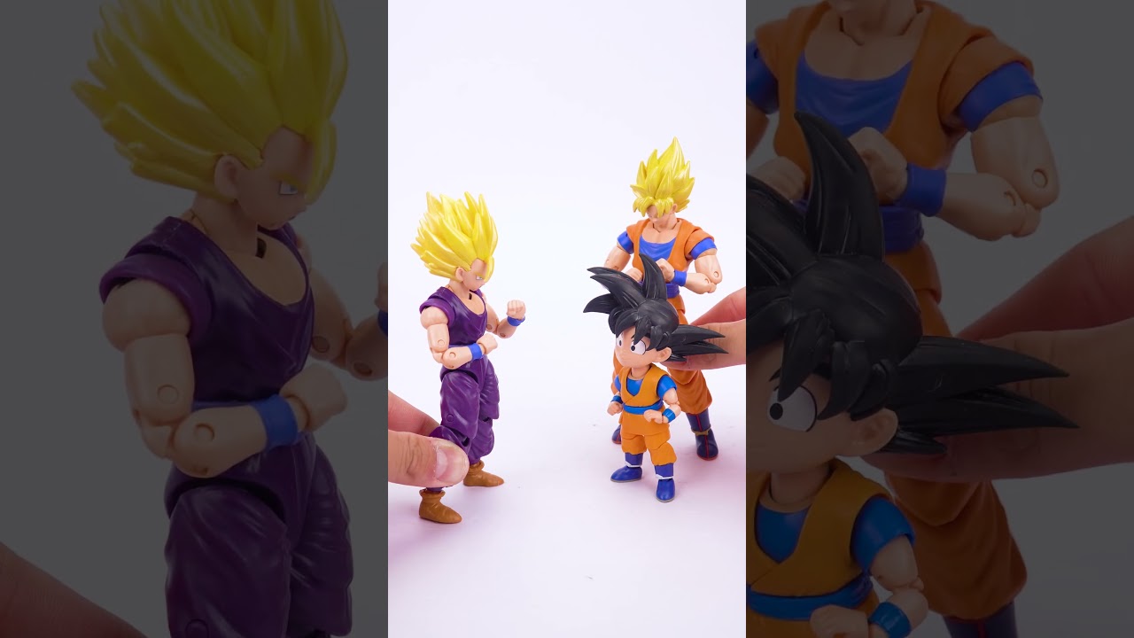 Satisfied with unboxing Review Goku, Gohan with Super Goku video