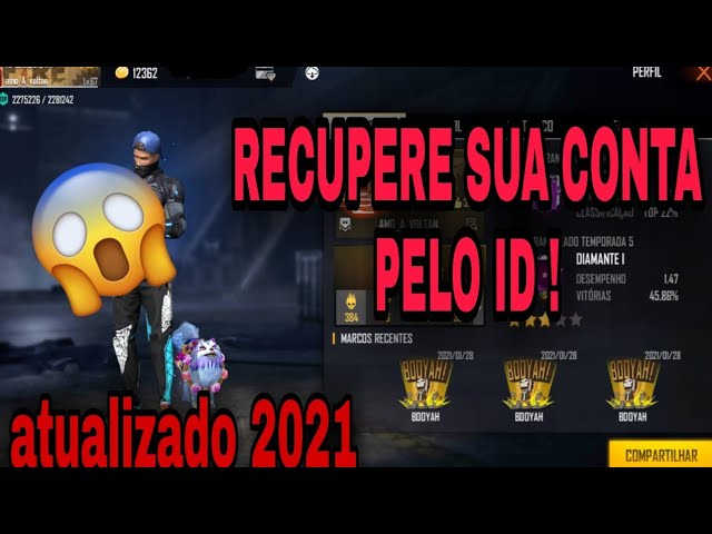 Como recuperar conta do Free Fire pelo ID e Facebook e tê-la de volta