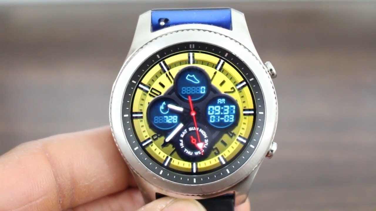 Top Gear S3/Gear Sport Watch Faces ByBruno Prado YouTube
