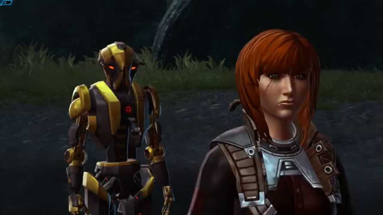 SWTOR Knights of the Fallen Empire Female Human Smuggler Chapter 4: The Gra...