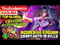 Aggresive Kagura, 1 Sec Delete Enemy [ Former Top 1 Global Kagura  ] Doofenshmirtzz - Mobile Legends